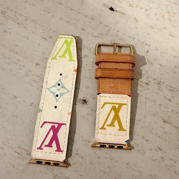Louis Vuitton Multicolor Monogram Watch Strap - Picture 2 of 5